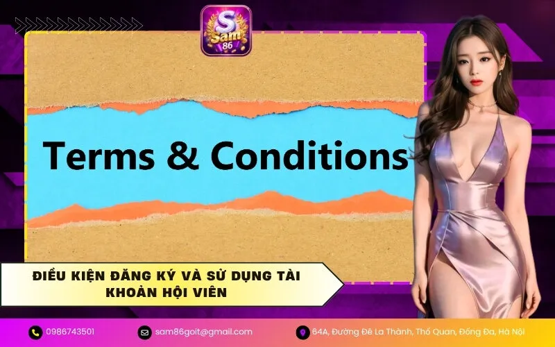 Điều kiện đăng ký và sử dụng tài khoản hội viên