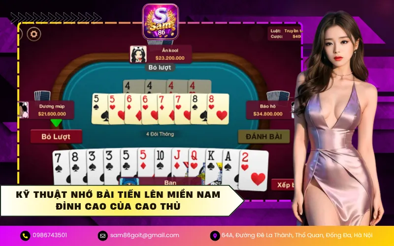 Kỹ Thuật Nhớ Bài Tiến Lên Miền Nam Đỉnh Cao Từ Cao Thủ