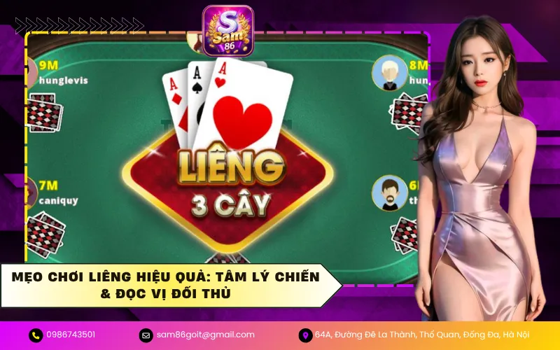 Mẹo Chơi Liêng Hiệu Quả: Tâm Lý Chiến & Đọc Vị Đối Thủ