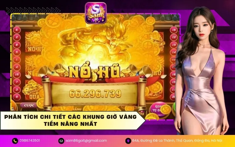 Phân tích chi tiết các khung giờ vàng tiềm năng nhất