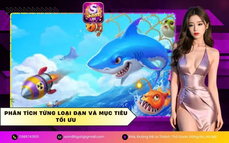 Phân tích từng loại đạn và mục tiêu tối ưu