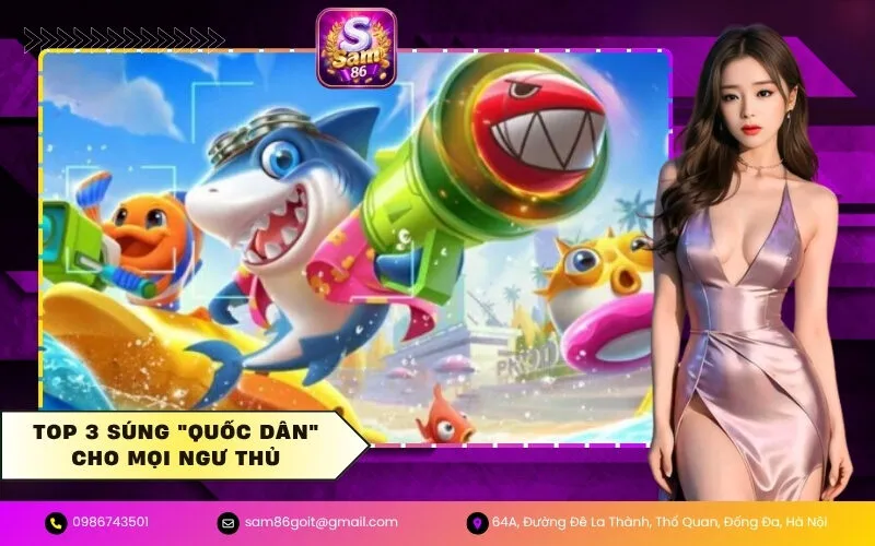 Top 3 súng "quốc dân" cho mọi ngư thủ